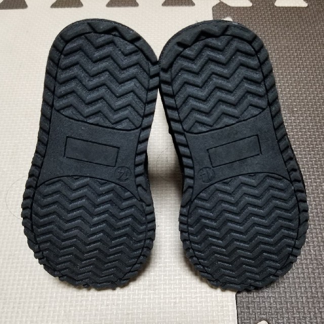 futafuta キッズ　ムートンブーツ　14㎝　黒 キッズ/ベビー/マタニティのベビー靴/シューズ(~14cm)(ブーツ)の商品写真