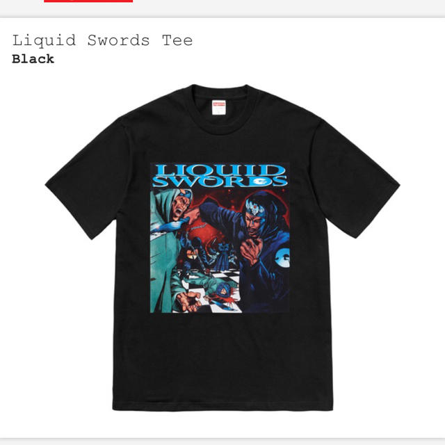 supreme liquid swords tee 黒 M