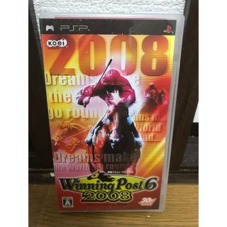 コーエーテクモゲームス(Koei Tecmo Games)のPSPソフト winning post6 2008 ウイニングポスト6 2008(携帯用ゲームソフト)