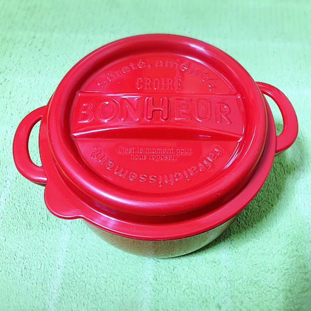 Bonheur(ボヌール)のセリア ボヌール ランチポット LL インテリア/住まい/日用品のキッチン/食器(容器)の商品写真