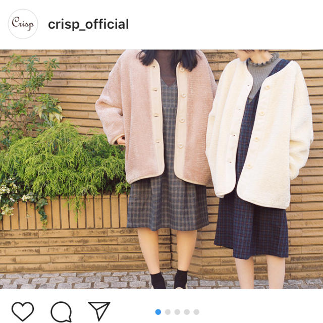 Crisp ボリュームボアコート