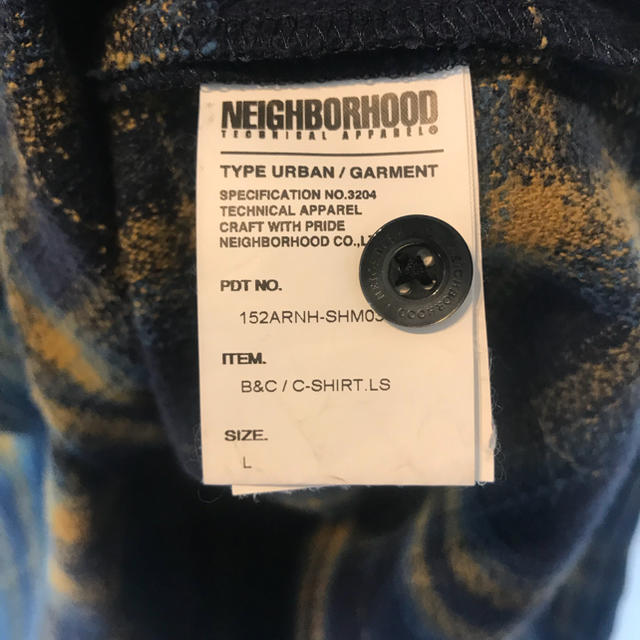 NEIGHBORHOOD(ネイバーフッド)のneighborhood ネルシャツ B&C メンズのトップス(シャツ)の商品写真