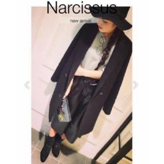 ナルシス(Narcissus)のNarcissus ナルシス チェスターコート 黒(チェスターコート)