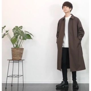 サンシー(SUNSEA)の18aw auralee ウールモヘア ステンカラーコート comoli オーラ(ステンカラーコート)