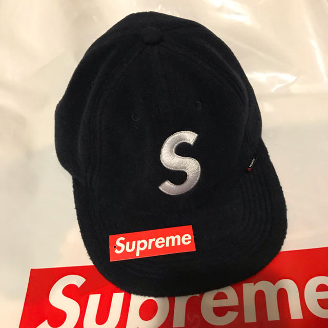 【値下げ】supreme Sロゴ キャップ cap