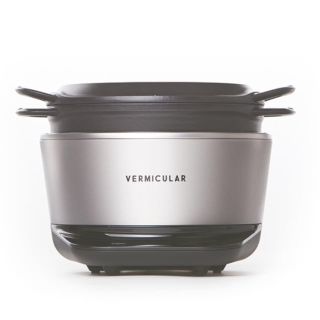 バーミキュラ(Vermicular)のVERMICULAR RICEPOT セット シルバー 保証書付(炊飯器)