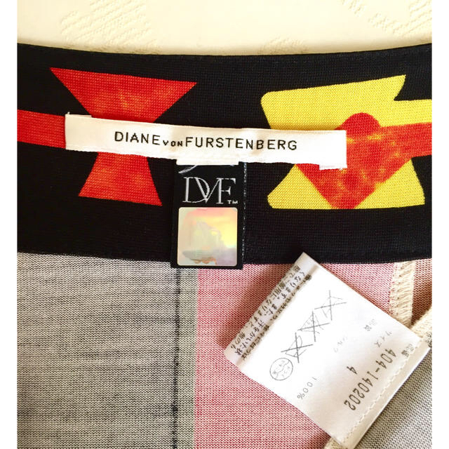 DIANE von FURSTENBERG(ダイアンフォンファステンバーグ)の【Hanamichi様専用】DIANE von FURSTENBERG サイズ4 レディースのワンピース(ひざ丈ワンピース)の商品写真