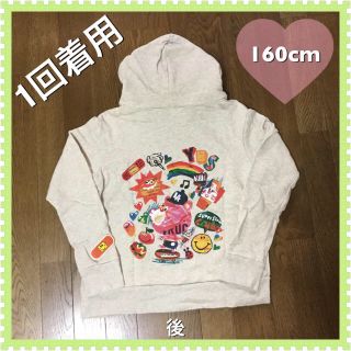 ジャム(JAM)のJAM☆ヨコノリテン長パーカー☆160cm(Tシャツ/カットソー)