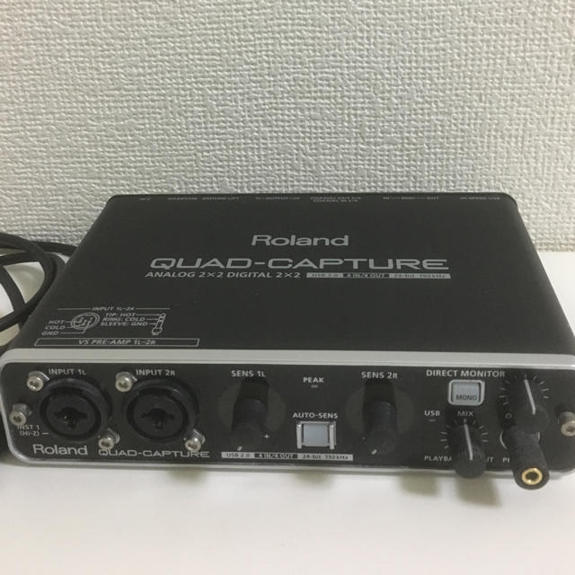 Roland(ローランド)の［美品］Roland Quad-Capture 楽器のDTM/DAW(オーディオインターフェイス)の商品写真