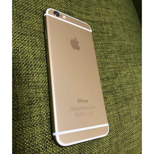 iPhone(アイフォーン)の【美品】iPhone6  64GB ゴールド docomo スマホ/家電/カメラのスマートフォン/携帯電話(スマートフォン本体)の商品写真