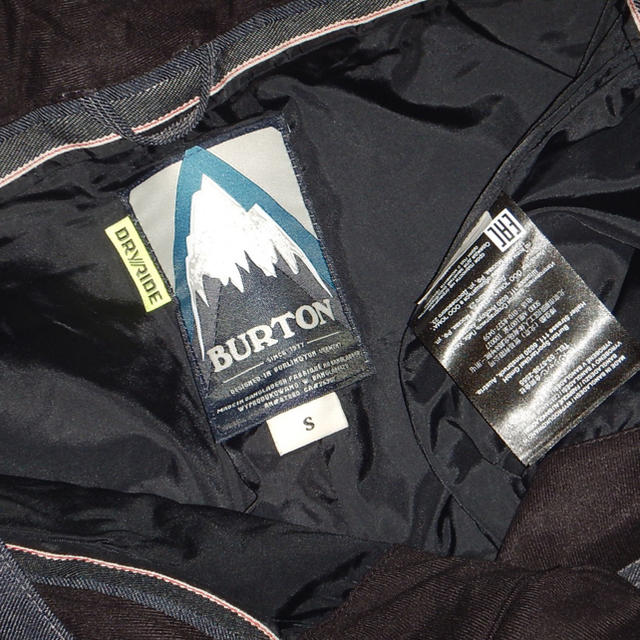 BURTON(バートン)のburton デニム パンツ スポーツ/アウトドアのスノーボード(ウエア/装備)の商品写真