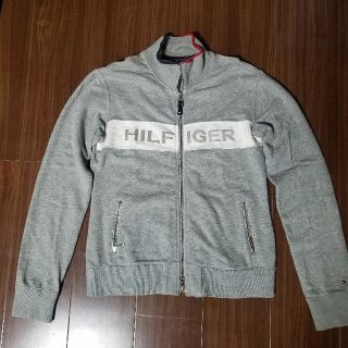 トミーヒルフィガー(TOMMY HILFIGER)のTOMMY HILFIGER トミー ヒルフィガー ジップアップ　長袖　グレー(その他)