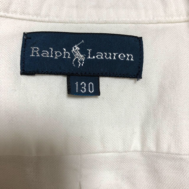 Ralph Lauren(ラルフローレン)のラルフローレン シャツ  130 キッズ/ベビー/マタニティのキッズ服男の子用(90cm~)(ブラウス)の商品写真