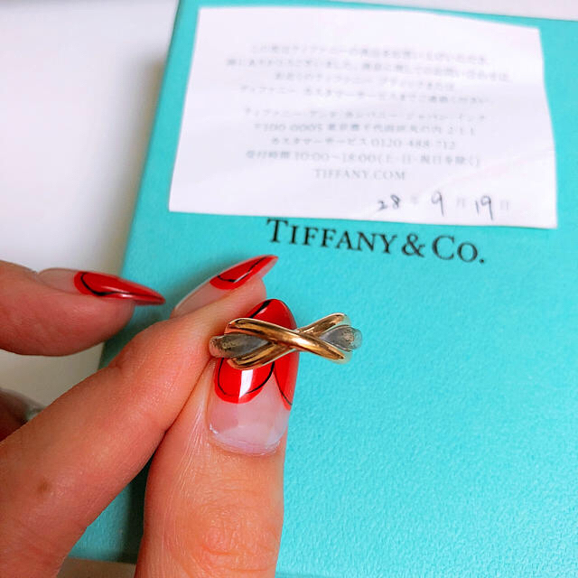 Tiffany & Co.(ティファニー)のティファニー インフィニティ リング 指輪 アクセサリー サイズ8 レディースのアクセサリー(リング(指輪))の商品写真