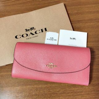 コーチ(COACH)の【新品】最新作★ COACH 長財布 人気 ヴィンテージピンク(財布)