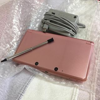 ニンテンドー3DS(ニンテンドー3DS)のNINTENDO 3DS本体 ピンク(携帯用ゲーム機本体)