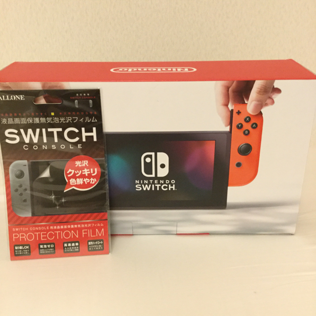 最終値下げ!新品未使用♡保護フィルム付き♡スイッチ本体 最終値下げ!新品未使用♡保護フィルム付き♡スイッチ本体