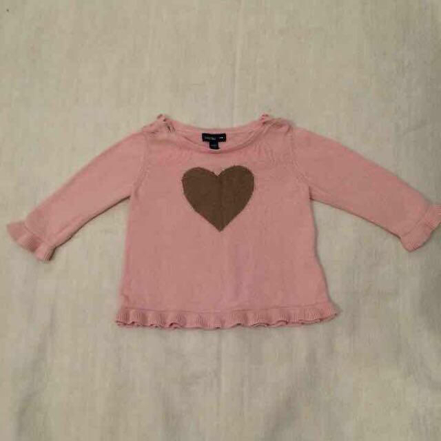 babyGAP(ベビーギャップ)のニットセーター キッズ/ベビー/マタニティのキッズ服女の子用(90cm~)(その他)の商品写真