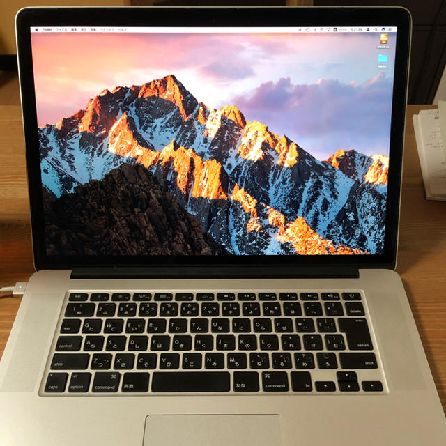 ジャンクMacBook Pro retina 15” mid 2015