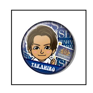 Exile Takahiro プチキャラ 缶バッジの通販 ラクマ