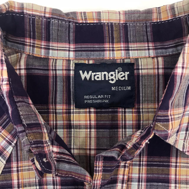 Wrangler(ラングラー)のラングラー☆チェックシャツ☆Mサイズ メンズのトップス(シャツ)の商品写真