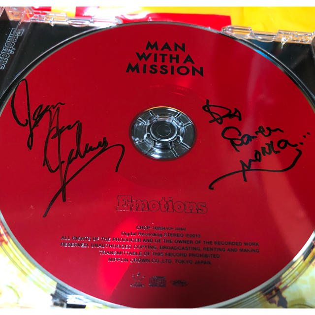 MAN WITH A MISSION(マンウィズアミッション)の☆みっちゃんさん専用☆ Emotions CD エンタメ/ホビーのタレントグッズ(ミュージシャン)の商品写真