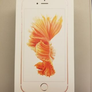 アップル(Apple)のsimロック解除ドコモ iPhone 6s ローズゴールド32g(スマートフォン本体)