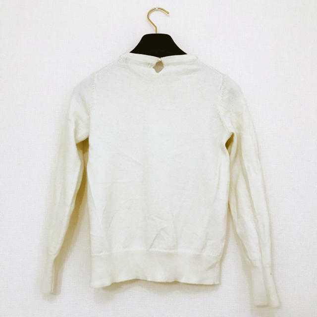 UNITED ARROWS green label relaxing(ユナイテッドアローズグリーンレーベルリラクシング)の《美品》green label relaxing ビジュー 華やか ニット 38 レディースのトップス(ニット/セーター)の商品写真