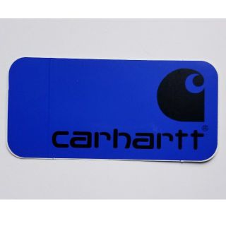 カーハート(carhartt)の希少 UK Carhartt カーハート ロゴ ステッカー シール 1枚 ブルー(その他)
