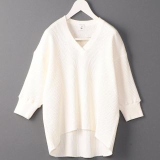 ビューティアンドユースユナイテッドアローズ(BEAUTY&YOUTH UNITED ARROWS)のrokuサーマルVネックカットソー(カットソー(長袖/七分))