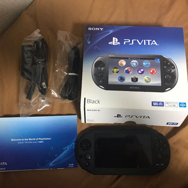 携帯用ゲーム機本体PSVITA PCH-2000 本体 ブラック