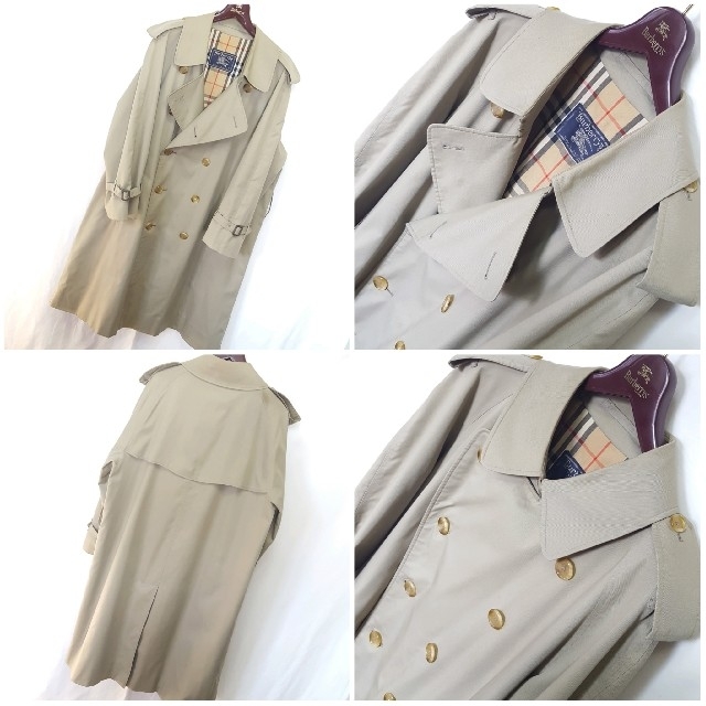 イギリス製☆old BURBERRY ノバチェック ビンテージ トレンチコート イギリス製☆old BURBERRY ノバチェック ビンテージ トレンチコート