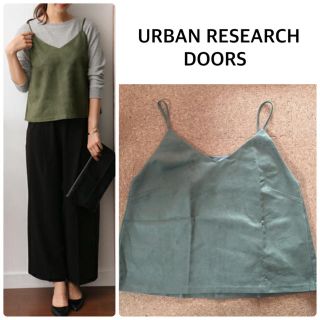 アーバンリサーチドアーズ(URBAN RESEARCH DOORS)の【URBAN RESEARCH DOORS】フェイクスエード キャミソール(キャミソール)