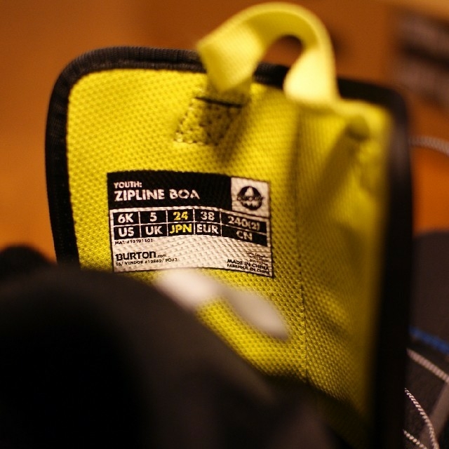 BURTON - BURTON ZIPLINE BOA YOUTH 24cmの通販 by signal55's shop ...