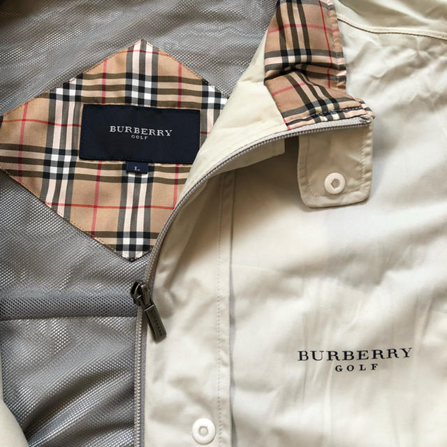 BURBERRY(バーバリー)のバーバリー★ゴルフ★ブルゾン★美品★アウター★ウインドブレーカー★ナイロン★ メンズのジャケット/アウター(ナイロンジャケット)の商品写真