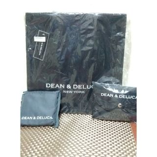 ディーンアンドデルーカ(DEAN & DELUCA)の[新品未使用未開封]DEAN＆DELUCA 麻混トートと、エコバッグ２点セット(エコバッグ)