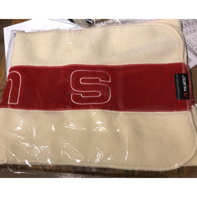 Supreme 18fw Polartec Scarf Natural マフラー