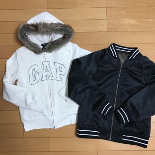 ギャップキッズ(GAP Kids)のパーカー&ma-1 ブルゾン☆140(ジャケット/上着)