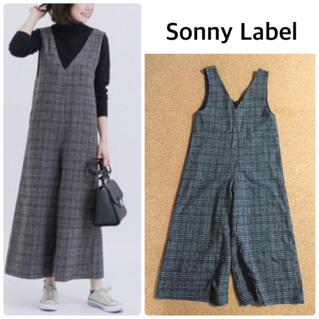 【Sonny Label】チェック柄 オールインワン