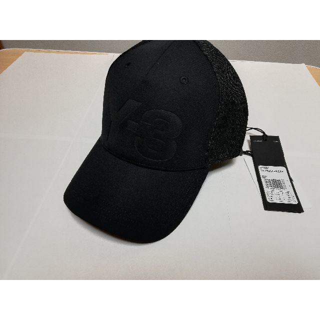 y-3  キャップ黒 TRUCKER CAP