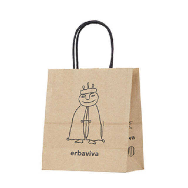 erbaviva(エルバビーバ)のジョンマスターオーガニック エルバビーバ 紙袋 3枚セット 未使用 レディースのバッグ(ショップ袋)の商品写真