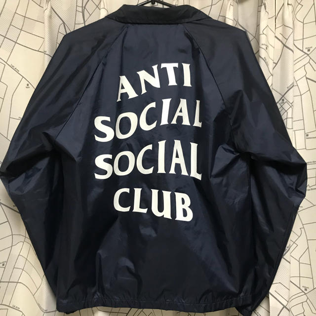 【早い者勝ち】anti social social club コーチジャケット