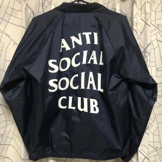 シュプリーム(Supreme)の【早い者勝ち】anti social social club コーチジャケット(ナイロンジャケット)