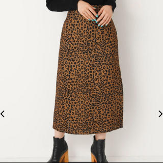【お値下げ‼︎】SLY  seth leopardスカート　レオパードスカート