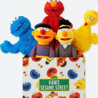 セサミストリート(SESAME STREET)の完売品 SALE ユニクロ セサミストリートコンプリートボックス 正規品(ぬいぐるみ)