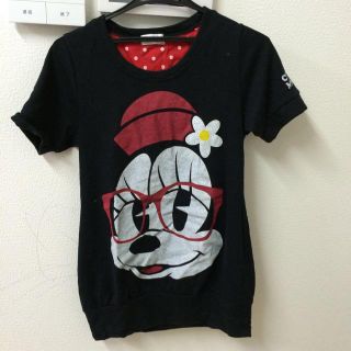 ディズニー(Disney)のミニーちゃん ロングTシャツ(Tシャツ(半袖/袖なし))