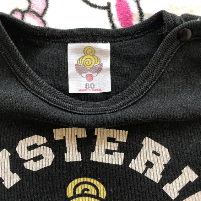 HYSTERIC MINI(ヒステリックミニ)のヒスミニ 重ね着風ロンパ キッズ/ベビー/マタニティのベビー服(~85cm)(ロンパース)の商品写真