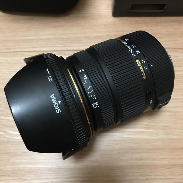 SIGMA(シグマ)の良品★シグマ 17-50mm F2.8 EX DC OS HSM キヤノン スマホ/家電/カメラのカメラ(レンズ(ズーム))の商品写真