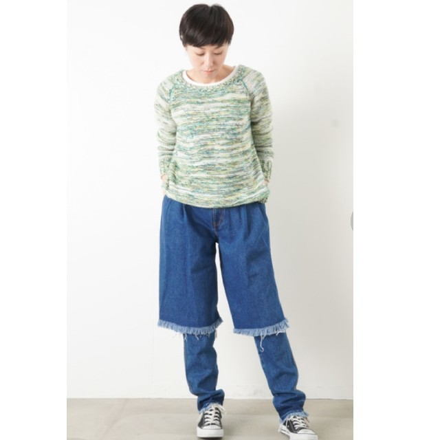 新品タグ付き Ksenia Schnaider クセニアシュナイダーデミデニム 新品タグ付き Ksenia Schnaider クセニアシュナイダーデミデニム