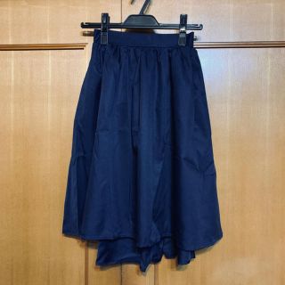 セシルマクビー(CECIL McBEE)のCECIL McBEE 新品 フレアスカート ネイビー(ひざ丈スカート)